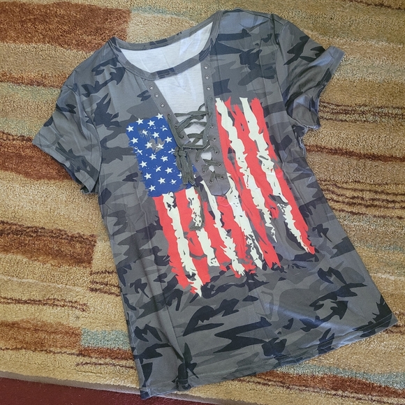 New Flag Camo Top - Picture 4 of 4